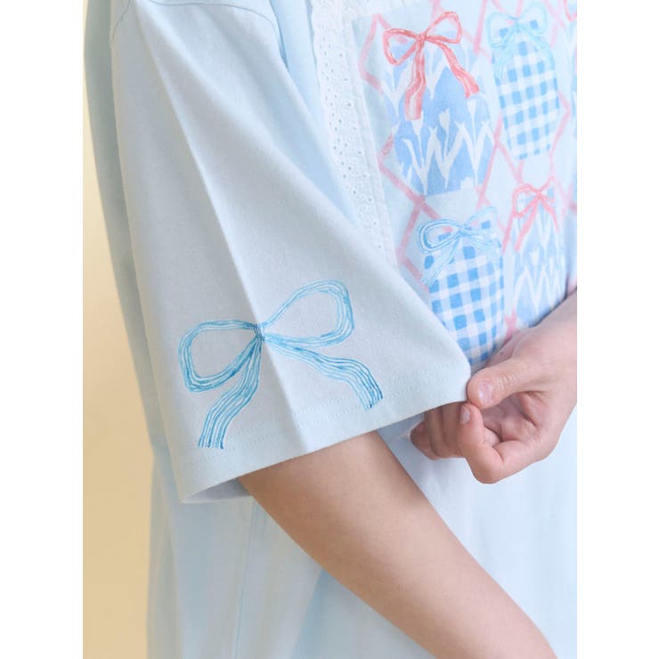 ひみつのゆらめきフレームTee | merry jenny | 詳細画像9 