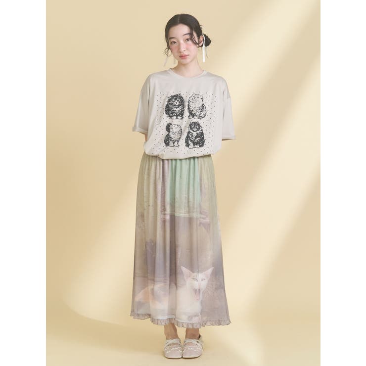 pindot cat tee | merry jenny | 詳細画像10 