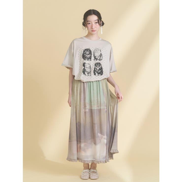 pindot cat tee | merry jenny | 詳細画像11 