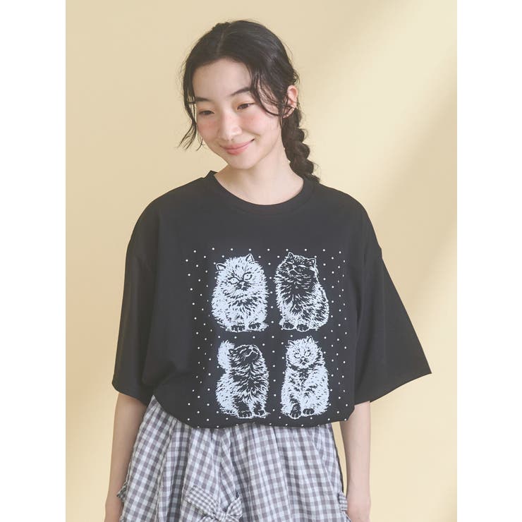 pindot cat tee | merry jenny | 詳細画像13 