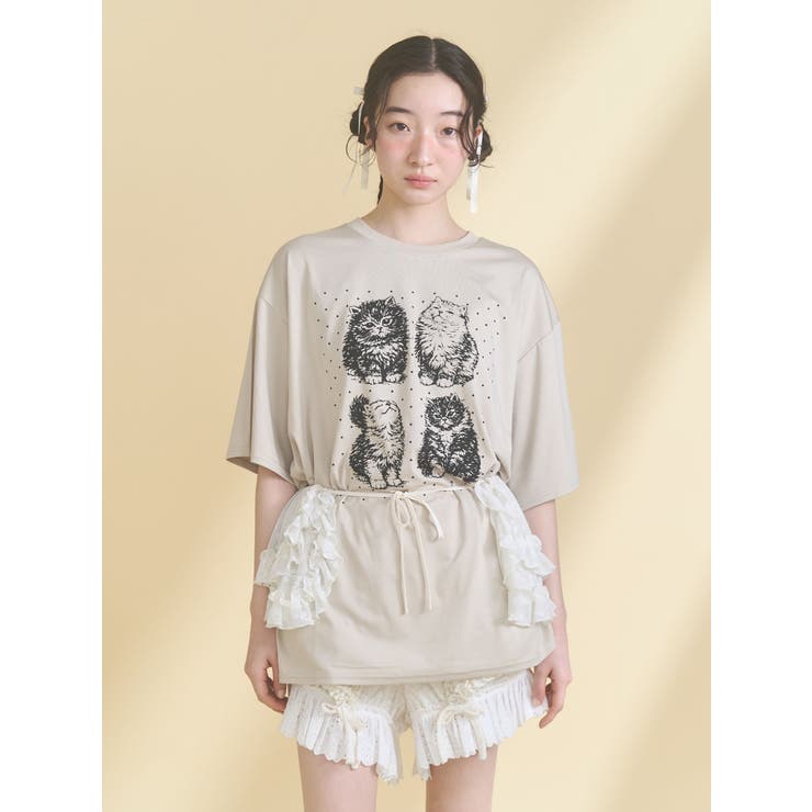pindot cat tee | merry jenny | 詳細画像20 