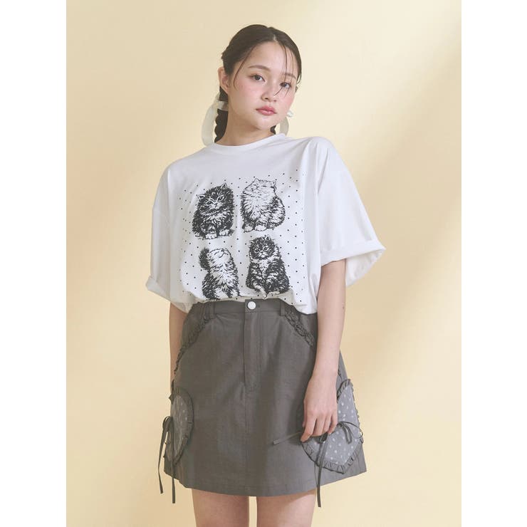 pindot cat tee | merry jenny | 詳細画像23 