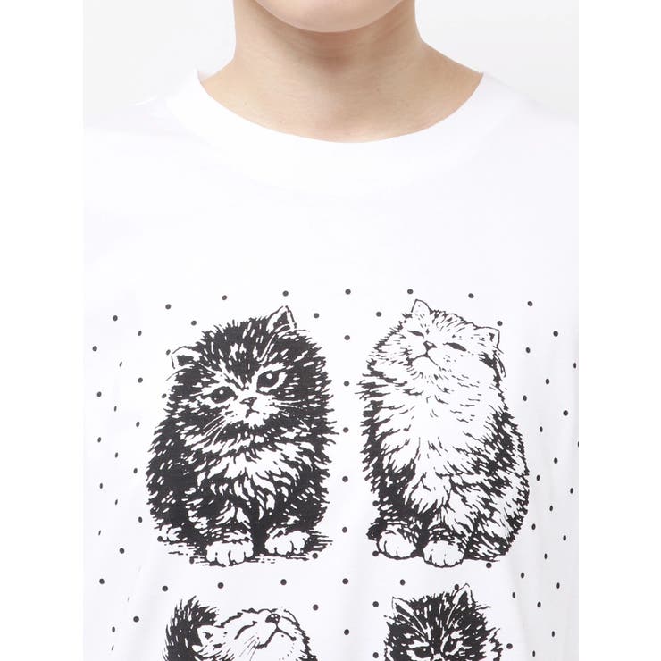 pindot cat tee | merry jenny | 詳細画像32 