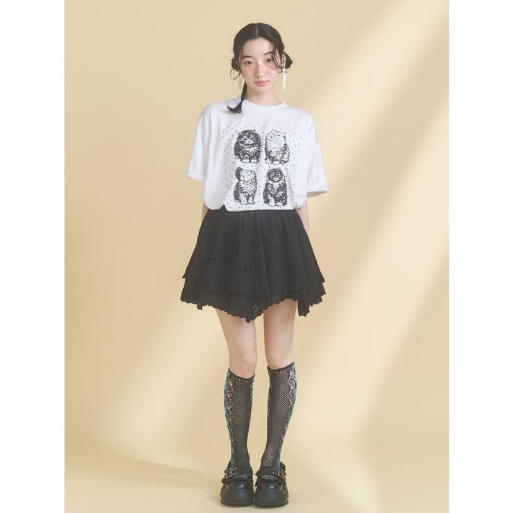 pindot cat tee | merry jenny | 詳細画像6 
