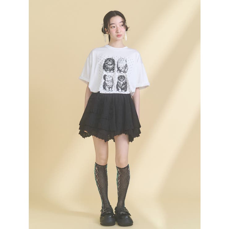 pindot cat tee | merry jenny | 詳細画像7 