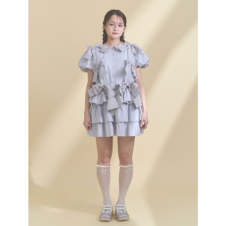 Tulle ribbon harness | merry jenny | 詳細画像16 