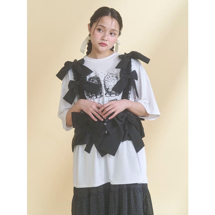 Tulle ribbon harness | merry jenny | 詳細画像18 