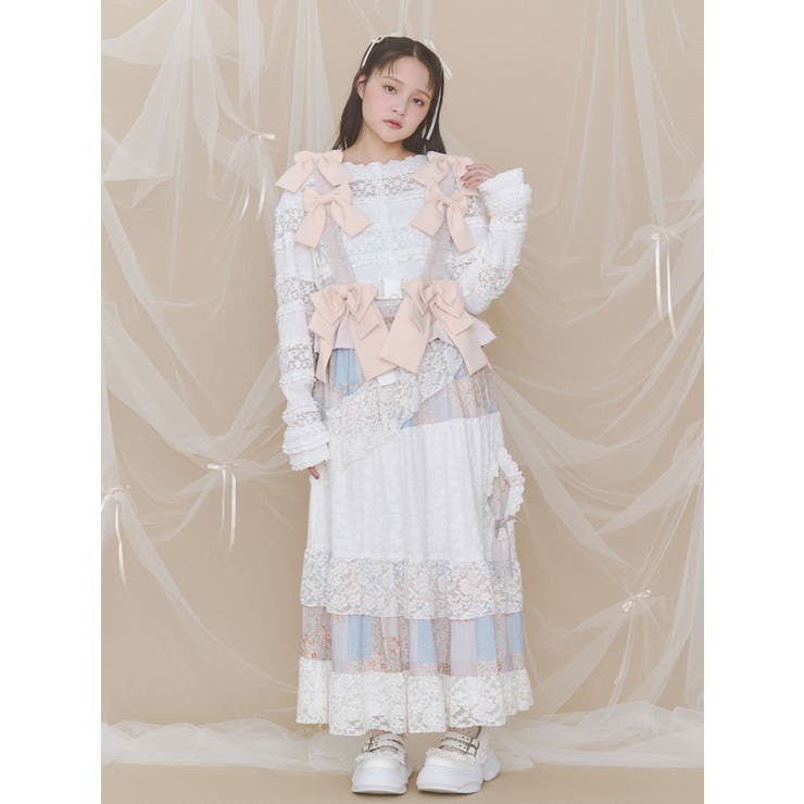 Tulle ribbon harness | merry jenny | 詳細画像9 