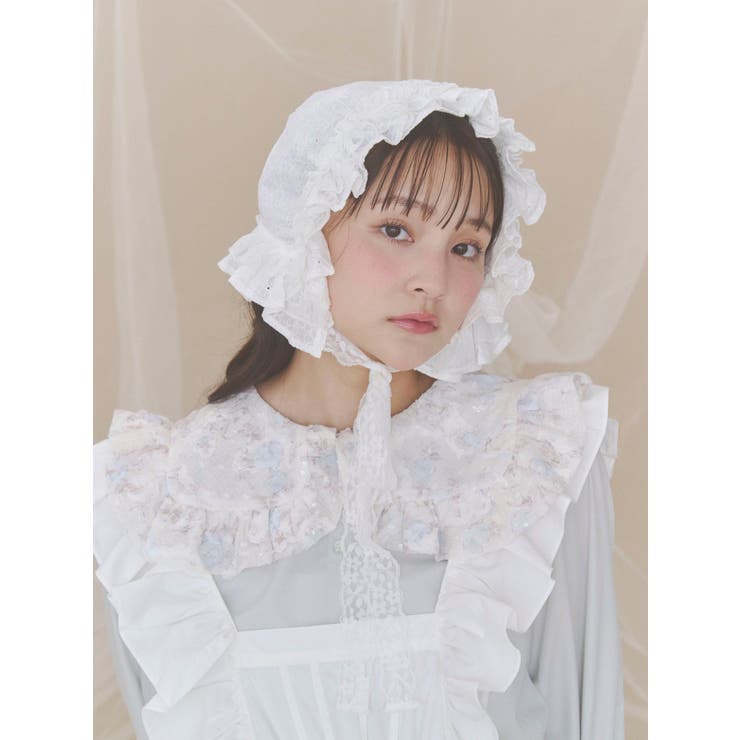 sugar lace bonnet | merry jenny | 詳細画像6 
