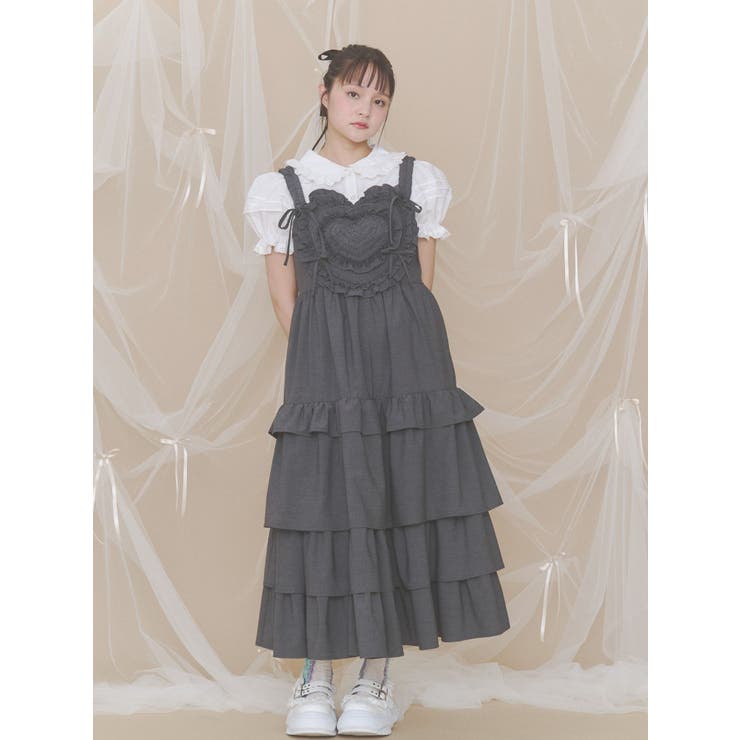 frill mary jane metal sneakers | merry jenny | 詳細画像25 