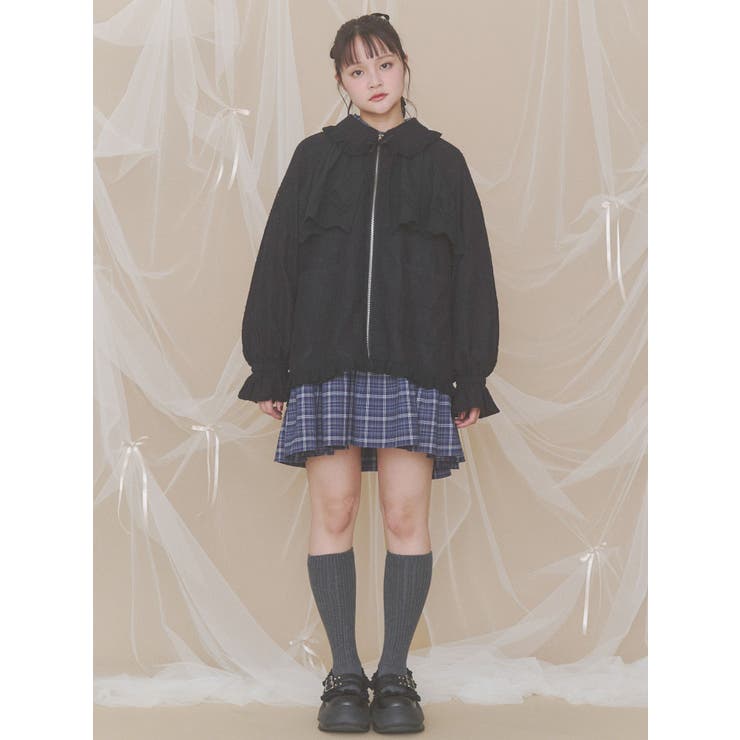 frill mary jane metal sneakers | merry jenny | 詳細画像28 