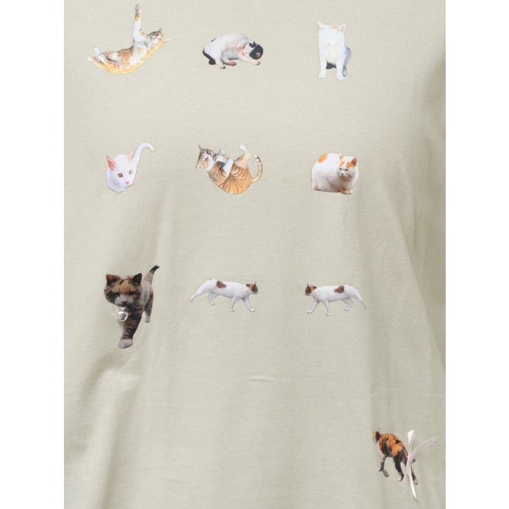 ひるやすみのらねこtee | merry jenny | 詳細画像23 