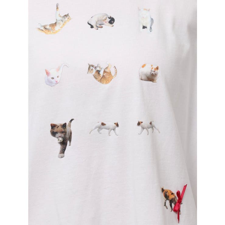 ひるやすみのらねこtee | merry jenny | 詳細画像24 