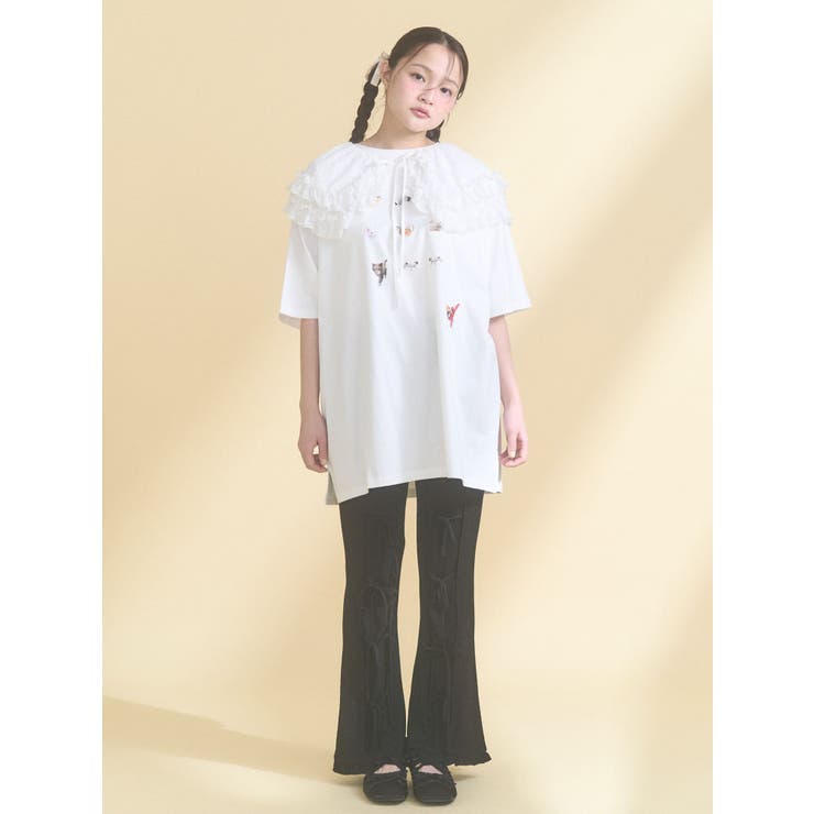 ひるやすみのらねこtee | merry jenny | 詳細画像7 