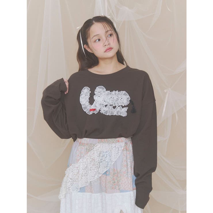 ブラウン | inu！？チュールロンTee | merry jenny