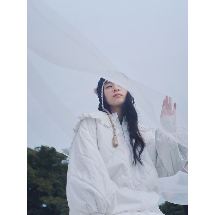 フリルキルティングシャツジャケット | merry jenny | 詳細画像6 