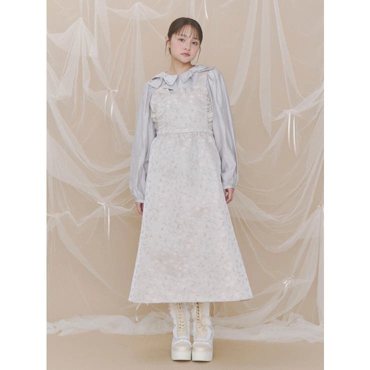 apron jacquardワンピース | merry jenny | 詳細画像10 