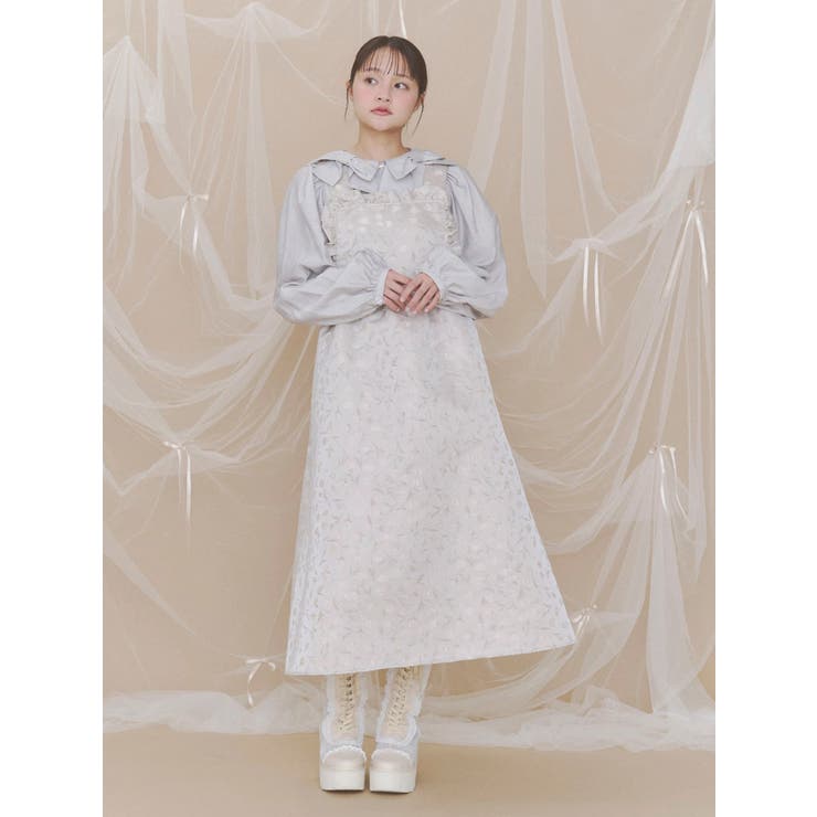 apron jacquardワンピース | merry jenny | 詳細画像11 