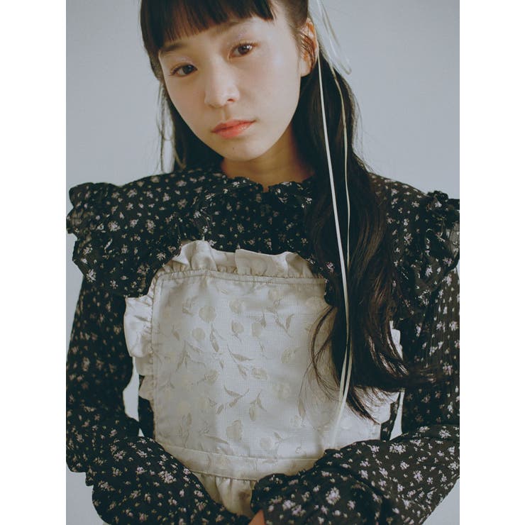 apron jacquardワンピース | merry jenny | 詳細画像17 
