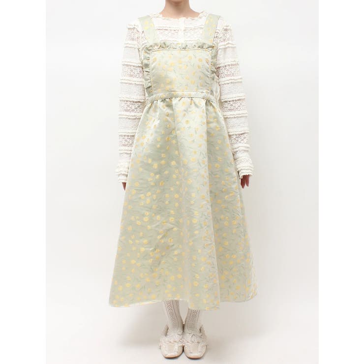 apron jacquardワンピース | merry jenny | 詳細画像18 