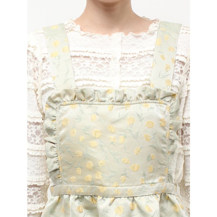 apron jacquardワンピース | merry jenny | 詳細画像21 