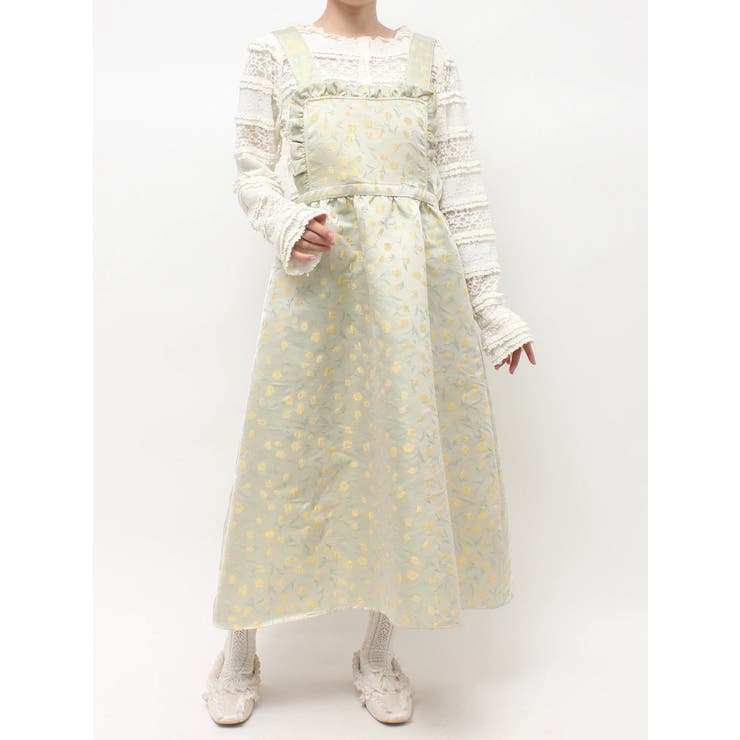 apron jacquardワンピース | merry jenny | 詳細画像31 