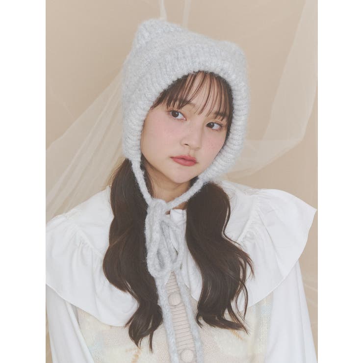 Bear Ear Knit Cap | merry jenny | 詳細画像18 