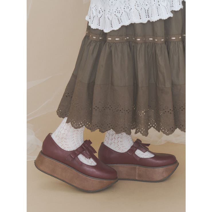 ribbon tstrap shoes | merry jenny | 詳細画像18 