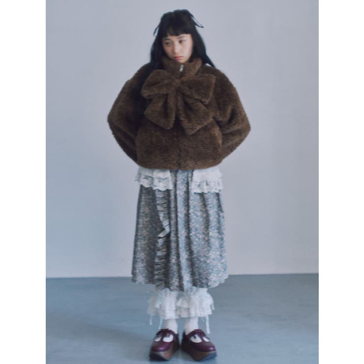 ribbon tstrap shoes | merry jenny | 詳細画像4 