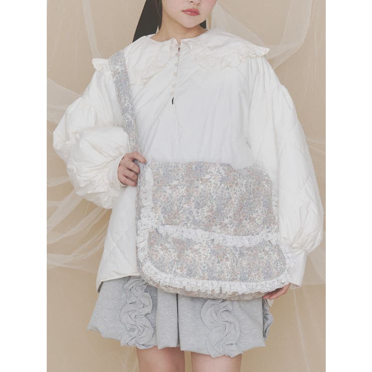 アイボリー | Garden Quilt Bag | merry jenny