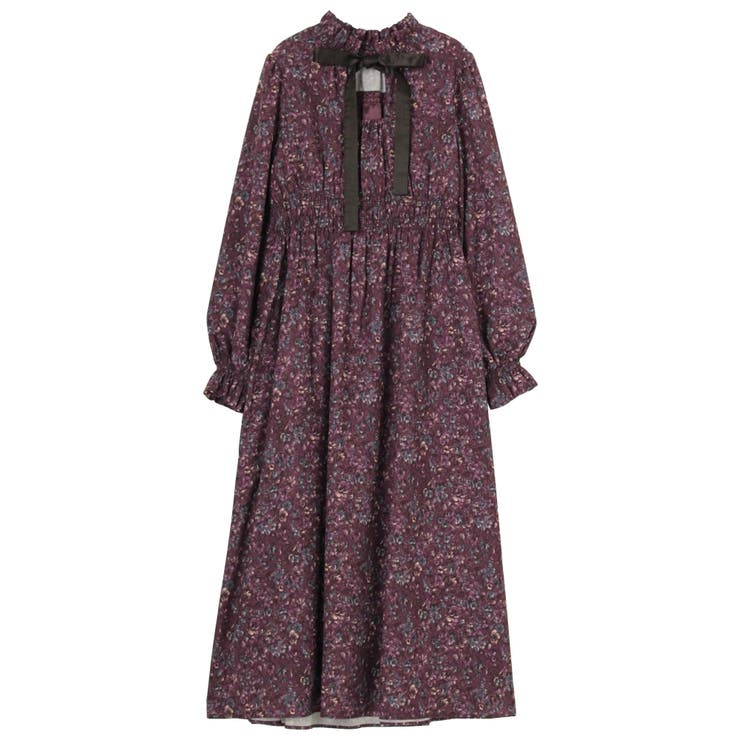 イートミー ワンピース 2WAY VINTAGE FLOWER PRINTワンピース[品番：MKSW0023101