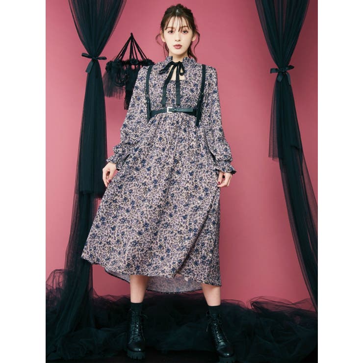 2024 お歳暮【公式】 - 人気ブランド 2WAY VINTAGE FLOWER PRINTワンピース[品番：MKSW0023101 ワンピース