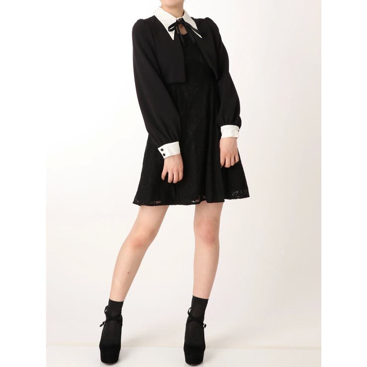 バイカラー2ピースライクワンピース[品番：MKSW0025021]｜EATME