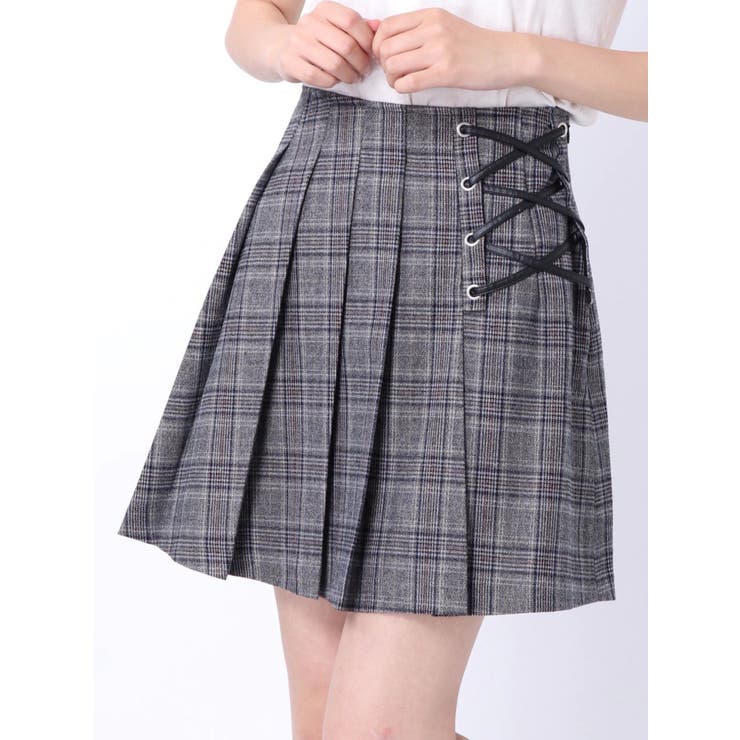 アシンメトリープリーツスカート[品番：MKSW0023159]｜EATME