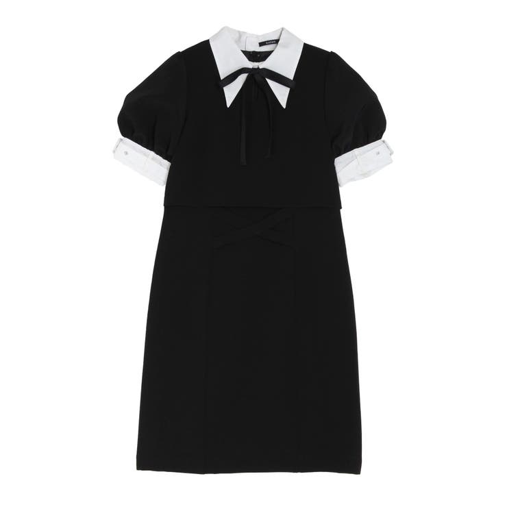 EATME 黒ワンピースSサイズ ベルトセット EATME 黒ワンピースSサイズ ベルトセット