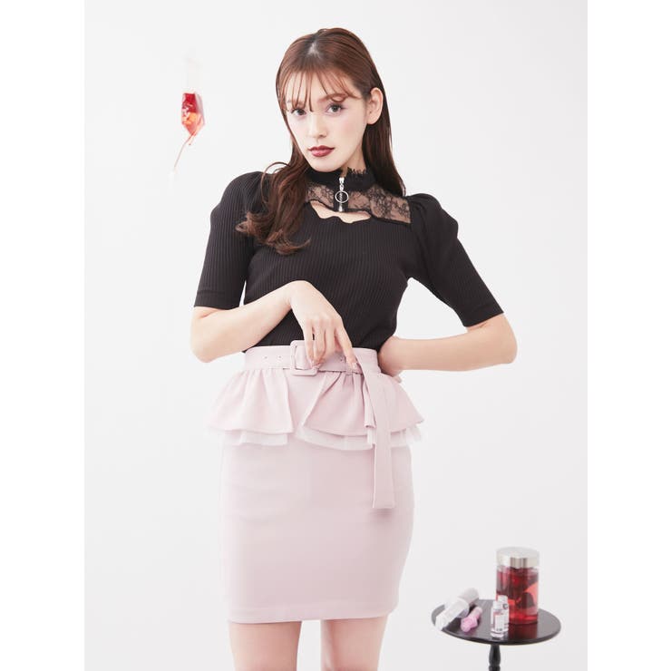 2WAYペプラムスカート[品番：MKSW0028573]｜EATME（イートミー）の