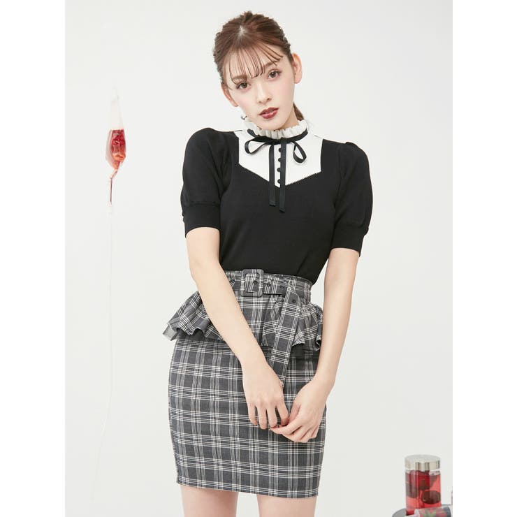 2WAYペプラムスカート[品番：MKSW0028573]｜EATME（イートミー）の