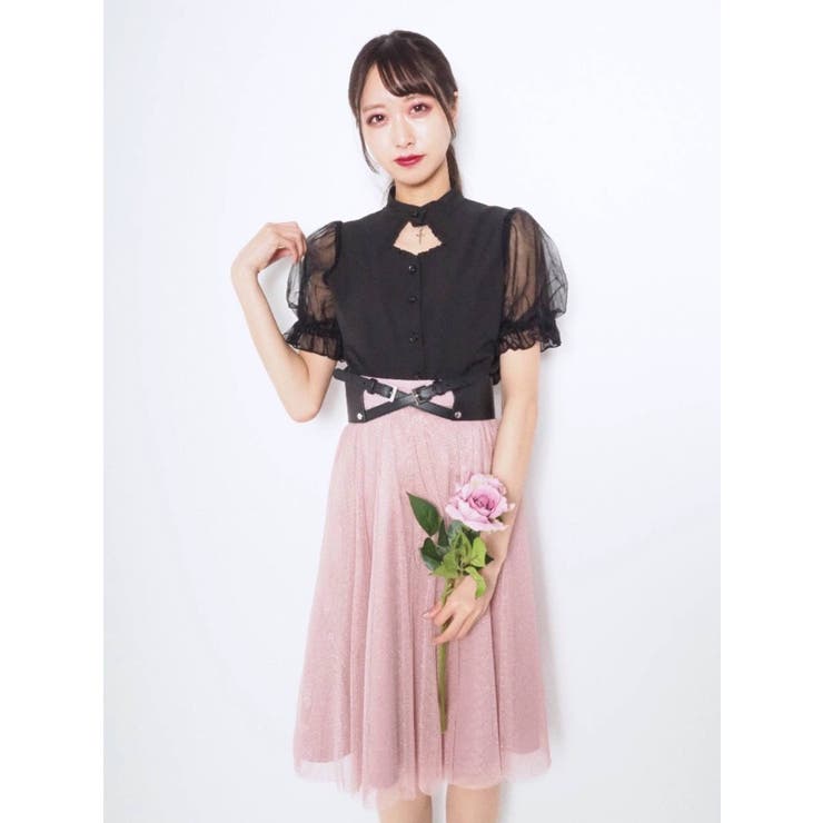 追加生産決定！】2WAYプリーツチュールスカート | DOUDOU