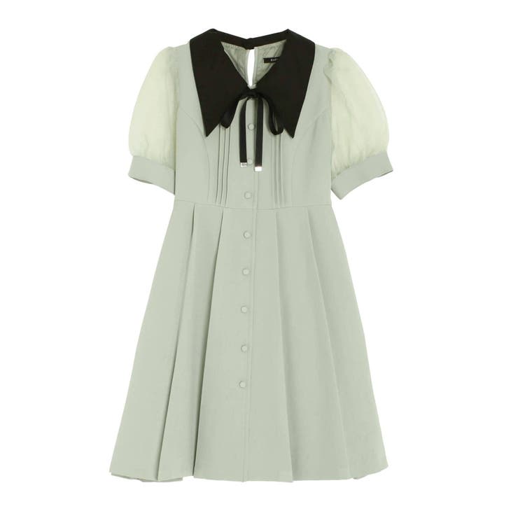 オープンカラーワンピース[品番：MKSW0031337]｜EATME