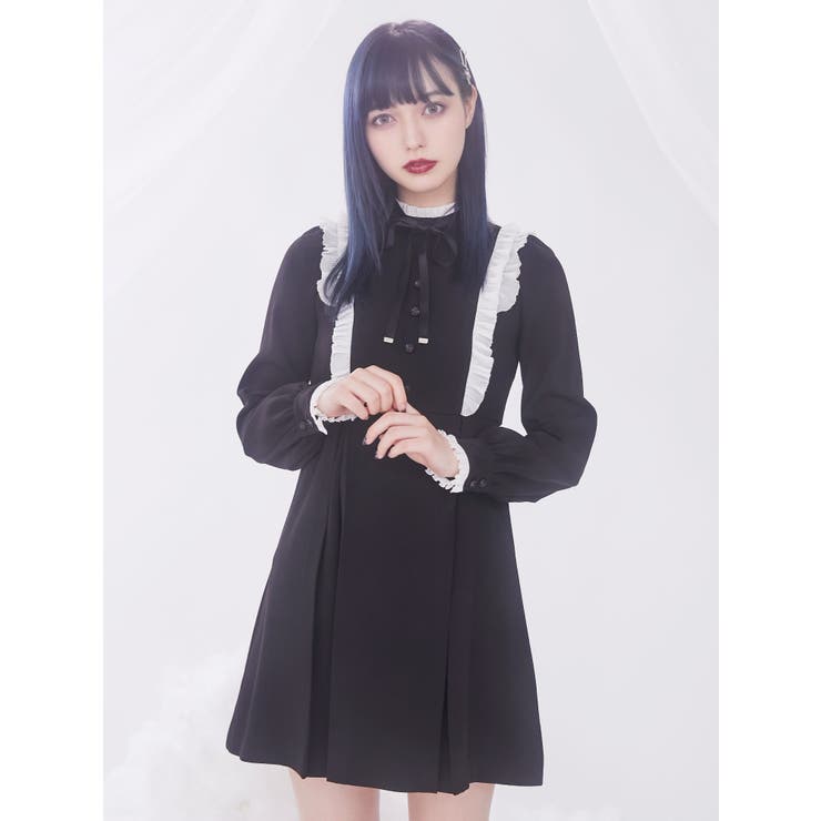 ＊送料・関税込み＊CHLOE ラミー ミディワンピース ラッフル付き org.jpg