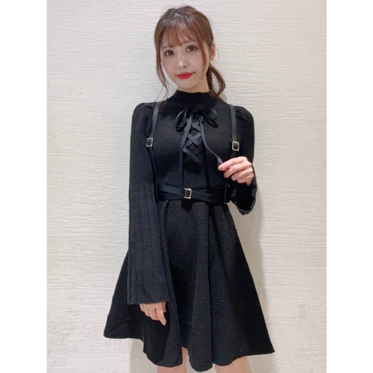 フレアスリーブニットワンピース 品番 Mksw Eatme イートミー のレディースファッション通販 Shoplist ショップリスト