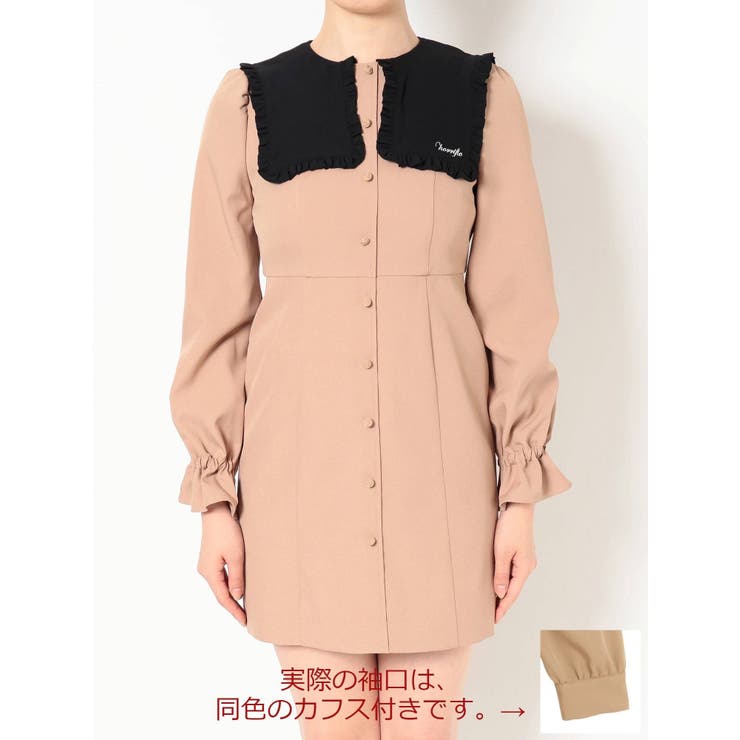 ワンピース ME BIGスクエアカラーワンピース[品番：MKSW0033177]｜EATME