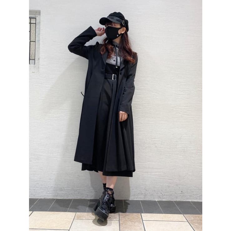 シフォンダブルタックコート[品番：MKSW0035730]｜EATME
