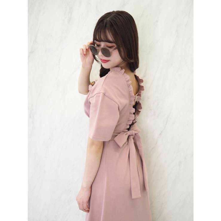 Backベルトマキシワンピース 品番 Mksw Eatme イートミー のレディースファッション通販 Shoplist ショップリスト