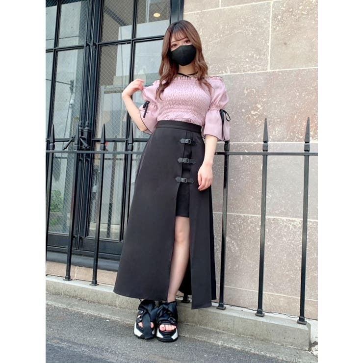 EATME 2wayオフショルパフスリーブ EATME（イートミー）の「2WAYオフショルパフスリーブブラウス（）」 - WEAR