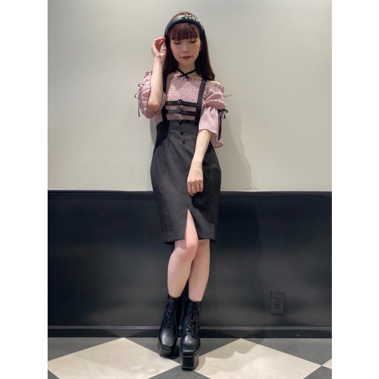 ヘムチュールマーメイドスカート[品番：MKSW0035774]｜EATME
