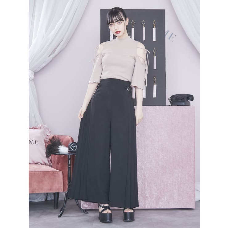 セール】 【NARACAMICIE】ラインドット柄パンツ （その他パンツ
