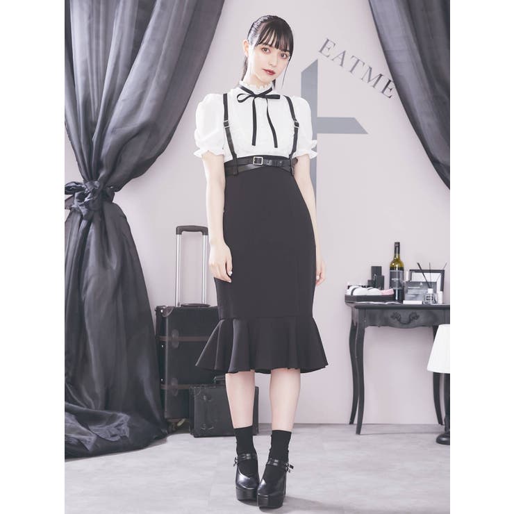 メイドライクマーメイドワンピース 品番 Mksw Eatme イートミー のレディースファッション通販 Shoplist ショップリスト