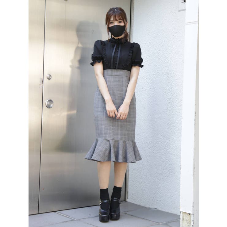 メイドライクミニワンピース　EATME メイドライクミニワンピース[品番：MKSW0023102]｜EATME