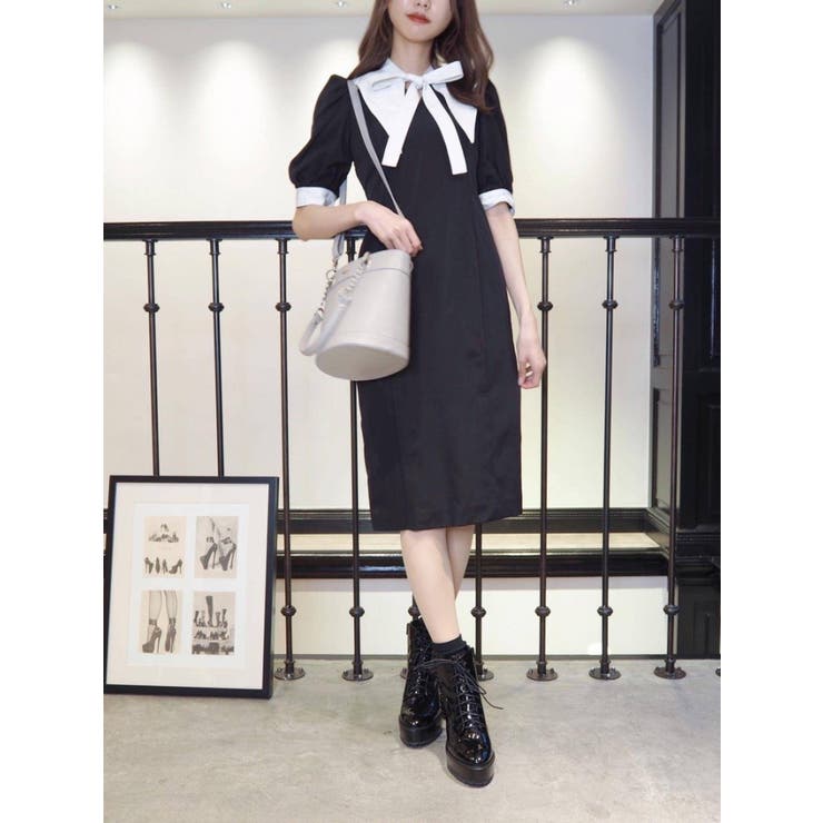 ビッグカラータイトワンピース 品番 Mksw Eatme イートミー のレディースファッション通販 Shoplist ショップリスト